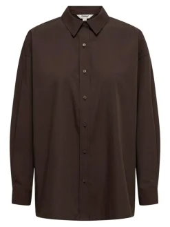 Libba Skjorte, Coffee Bean, S