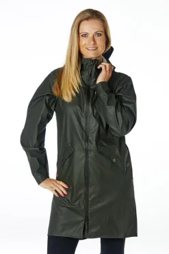 Liesa Regnjakke, Hunter Green, 40