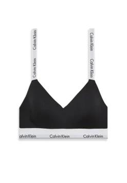 Lightly Lined Bralette, Black, L