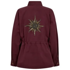 Lily Cargo Jakke, Burgundy, S/M