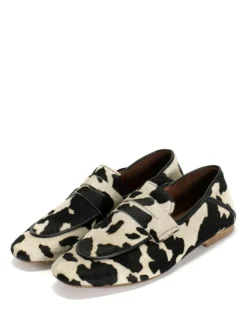 Lindsay Loafers, Holstein Cow, 38