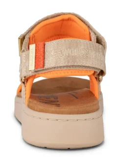 Line Heritage Sandaler, Coffee Cream, 39