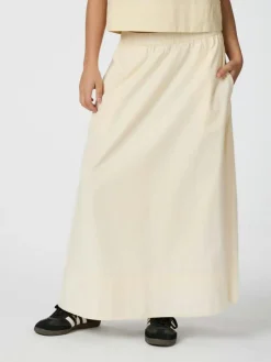 Link C Poplin Nederdel, Light Yellow, 40