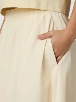 Link C Poplin Nederdel, Light Yellow, 40