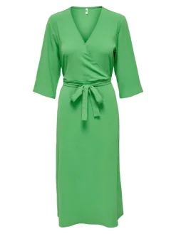 Lion Slå-om Kjole, Kelly Green, 34