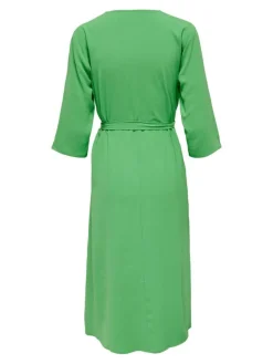 Lion Slå-om Kjole, Kelly Green, 34
