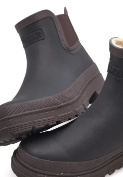 Liv Warm Gummistøvler, Black/Chocolate, 41