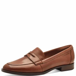 Loafers, Cognac, 38