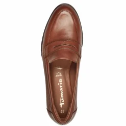 Loafers, Cognac, 38