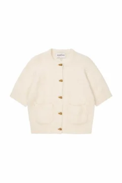 Locca Cardigan, Ivory, 42