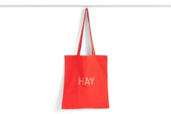 Logo Tote Bag, Poppy Red