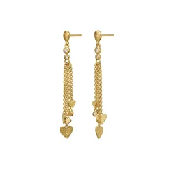 Lolly Øreringe, 18ct Gold Plated