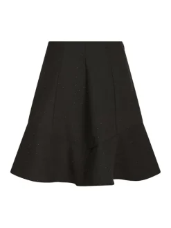 Loui Bedazzled Nederdel, Black, 34