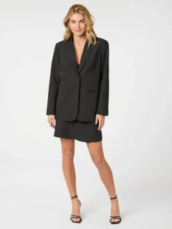 Loui Bedazzled Nederdel, Black, 34