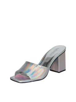 Louisa Metallic Sandaler, Silver Colour, 38