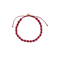 Love Drop Armbånd, Gold Plated