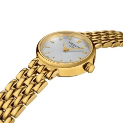 Lovely T058.009.33.031.00 Dameur, Guld/Hvid, 41 mm