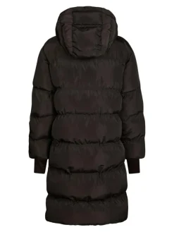 Lucette Puffer Jakke, Dark Brown, 36