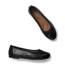 Lucy Ballerinasko, Black/Black Patent, 38