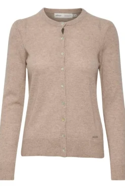 LukkaIW Cardigan, Beige Melange, S/M