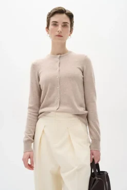 LukkaIW Cardigan, Beige Melange, S/M