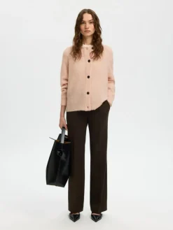 Lulu Cardigan, Pale Dogwood, L