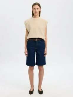 Lulu Knit Vest, Birch, L