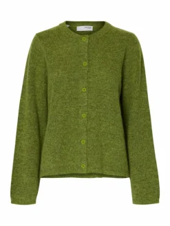 Lulu New Cardigan, Dark Citron, L