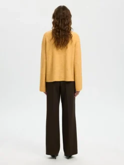 Lulu New Cardigan, Ochre, L