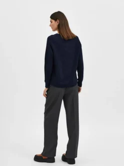 Lulu Striktrøje, Dark Sapphire, XS