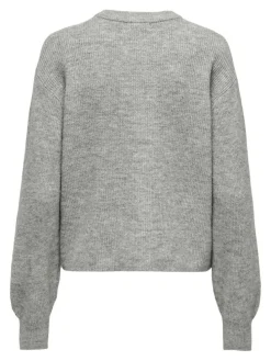 Lumi Cardigan, Medium Grey Melange, XL