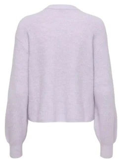 Lumi Cardigan, Pastel Lilac, XL