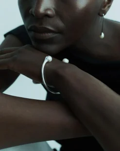 Lumora Bangle, Silver