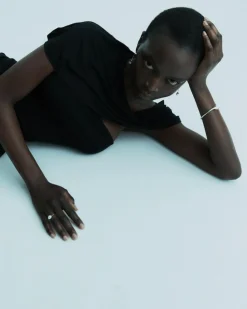 Lumora Bangle, Silver