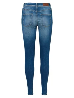 Lux Slim Jeans, Medium Blue Denim, XS/L32