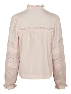 Lyla S Voile Bluse, Dusty Rose, 36