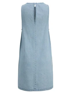 Macy Denim Kjole, Light Blue Denim, XL