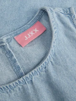 Macy Denim Kjole, Light Blue Denim, XL