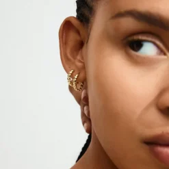 Maeve Øreringe, Gold Plated