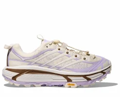 Mafate Three2 Wordmark Sneakers, Alabaster/Iris Flower, 42 2/3