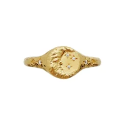 Magdalena Ring, Gold Plated, 57