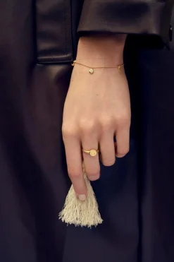 Magdalena Ring, Gold Plated, 57