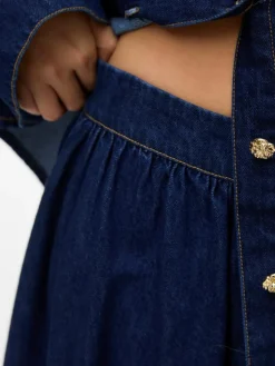 Maiken Nederdel, Dark Blue Denim, L