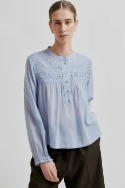 Maise Bluse, Brunnera Blue, L