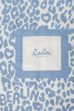 Maja Tote Bag, Light Blue Leo