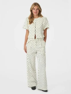 Malba Dot Bukser, White, 42