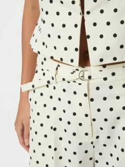 Malba Dot Bukser, White, 42