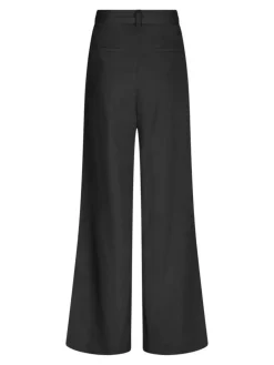 Malba Poplin Bukser, Black, 42