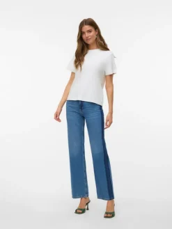 Mallison Straight Jeans, Medium Blue Denim, W31/L34