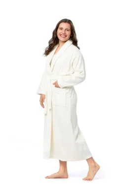 Malmø Morgenkåbe, Off White, L